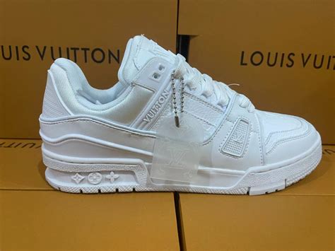 scarpe louis vuitton bianche|Louis Vuitton sneakers uomo.